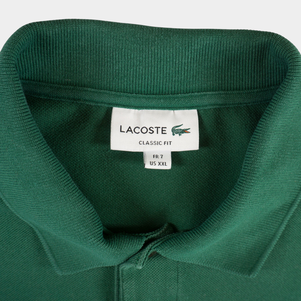 Lacoste Зелена Тениска с Яка