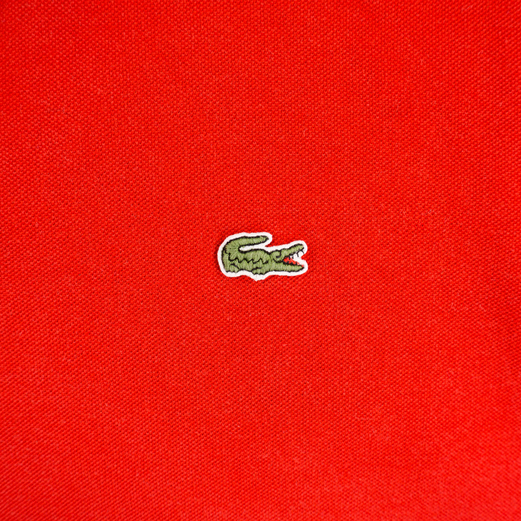 Lacoste Червена Тениска с Яка