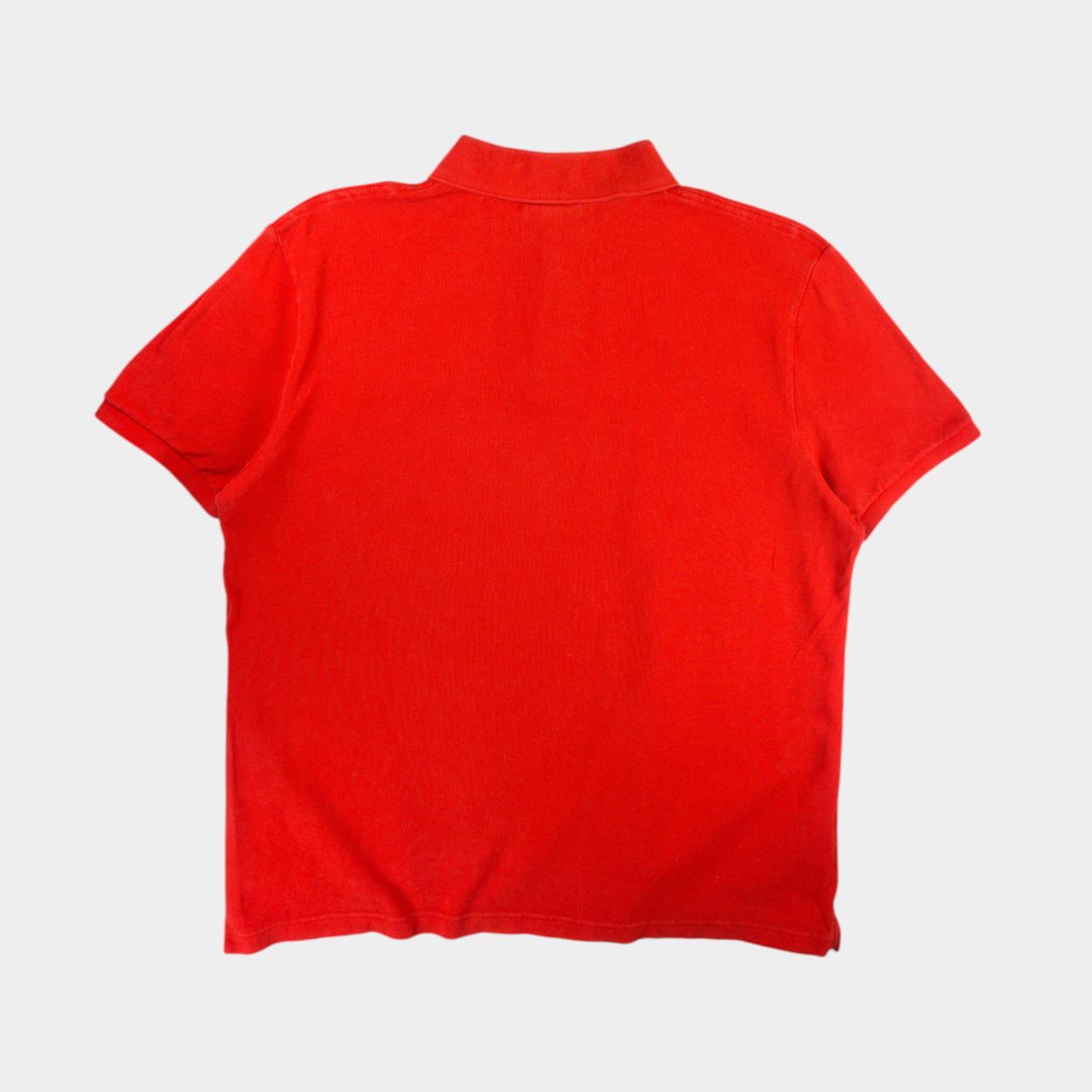 Lacoste Червена Тениска с Яка