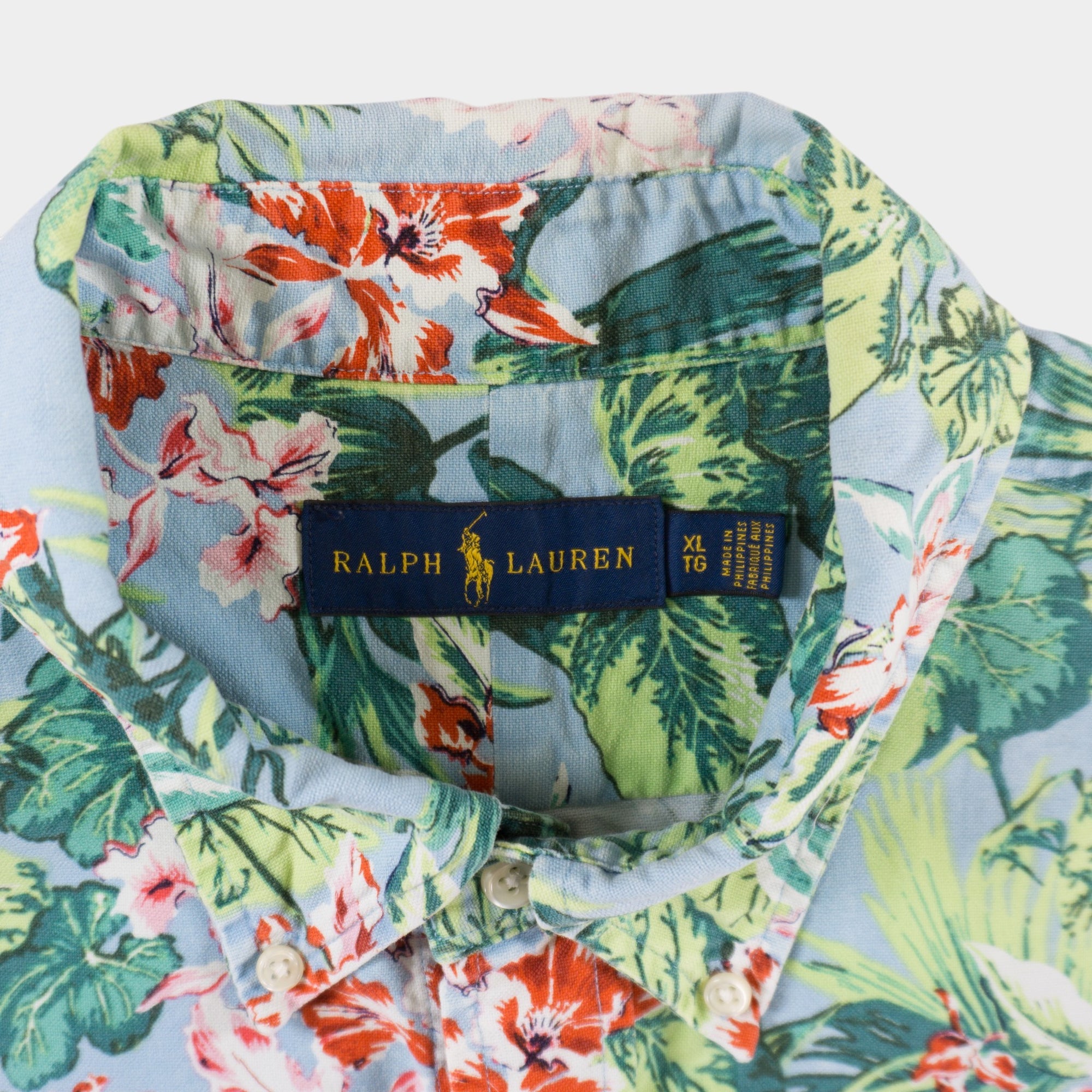 Ralph Lauren Риза с Къс Ръкав и Флорални Мотиви