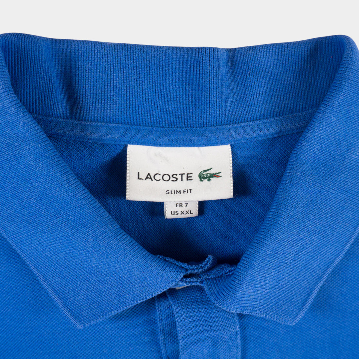 Lacoste Синя Тениска с Яка
