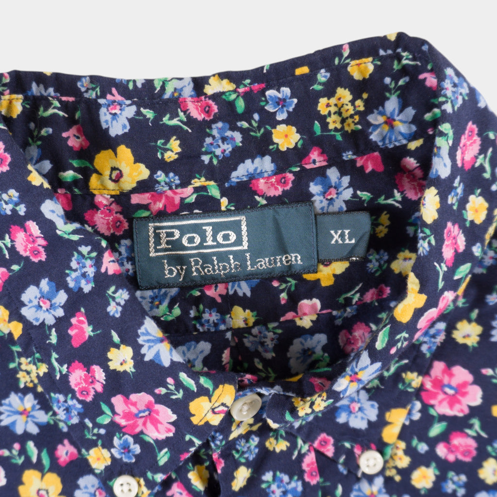 Polo Ralph Lauren Vintage Риза с Дълъг Ръкав и Флорални Мотиви