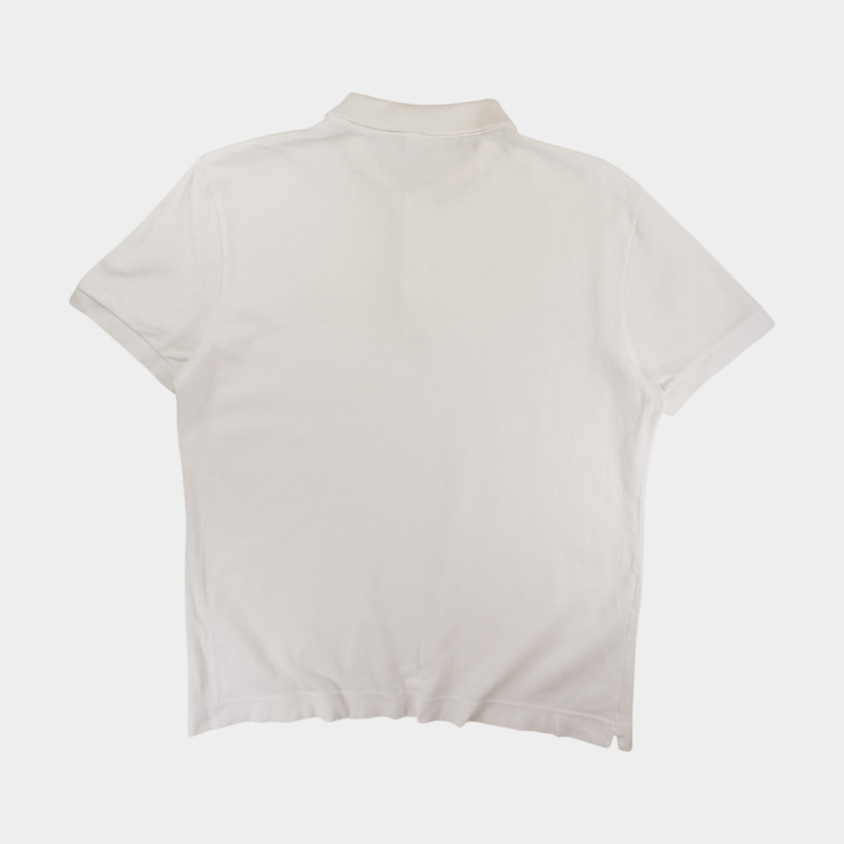 Lacoste Бяла Тениска с Яка