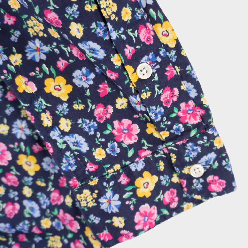 Polo Ralph Lauren Vintage Риза с Дълъг Ръкав и Флорални Мотиви