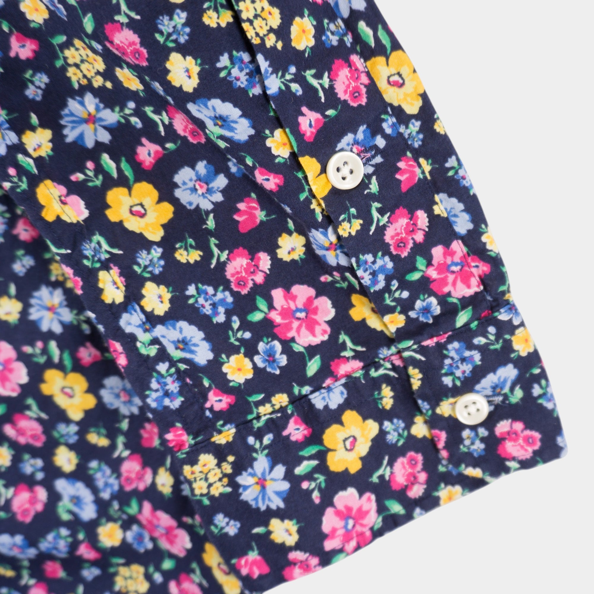 Polo Ralph Lauren Vintage Риза с Дълъг Ръкав и Флорални Мотиви
