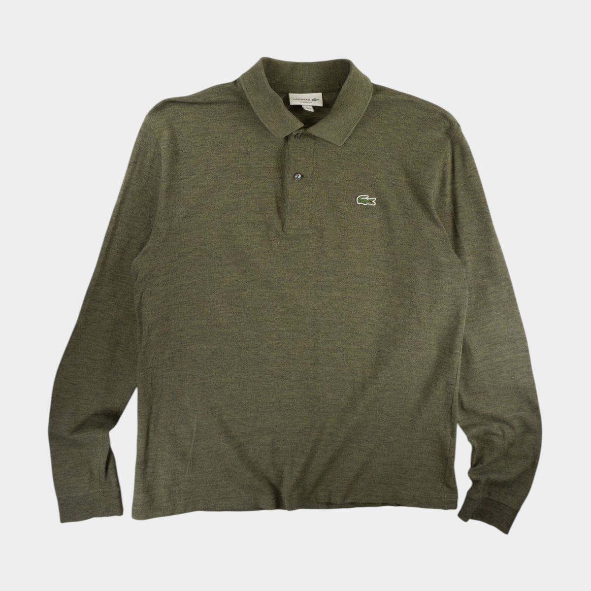 Lacoste Зелена Блуза с Яка