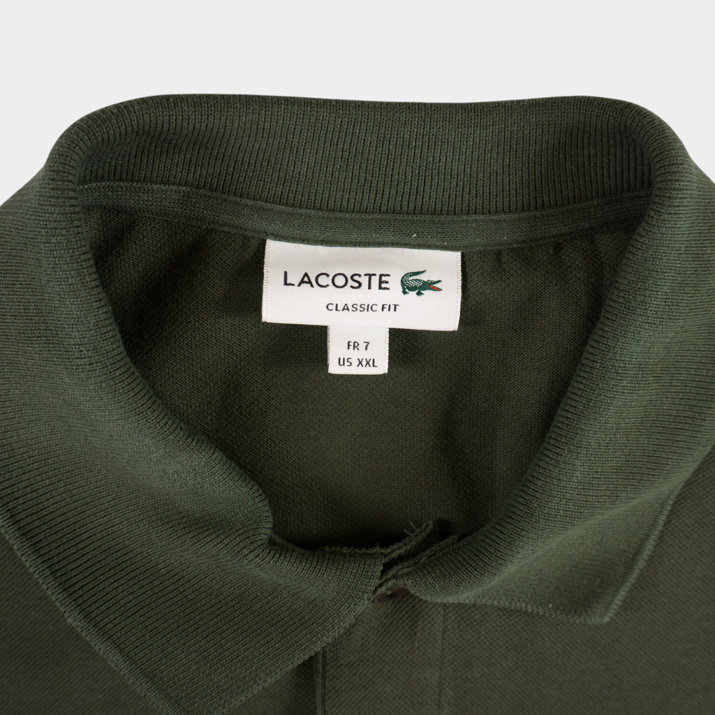Lacoste Зелена Тениска с Яка