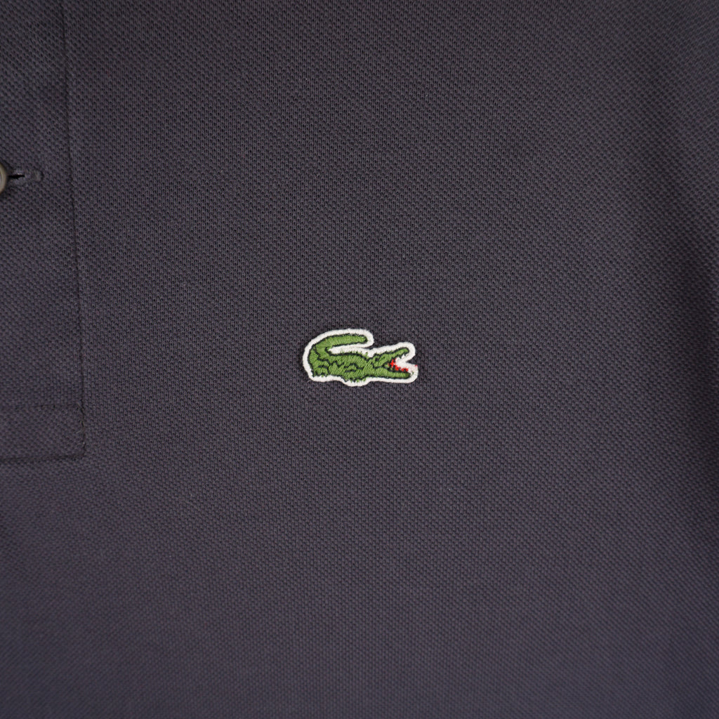 Lacoste Винтидж 2000-те Сива Тениска с Яка