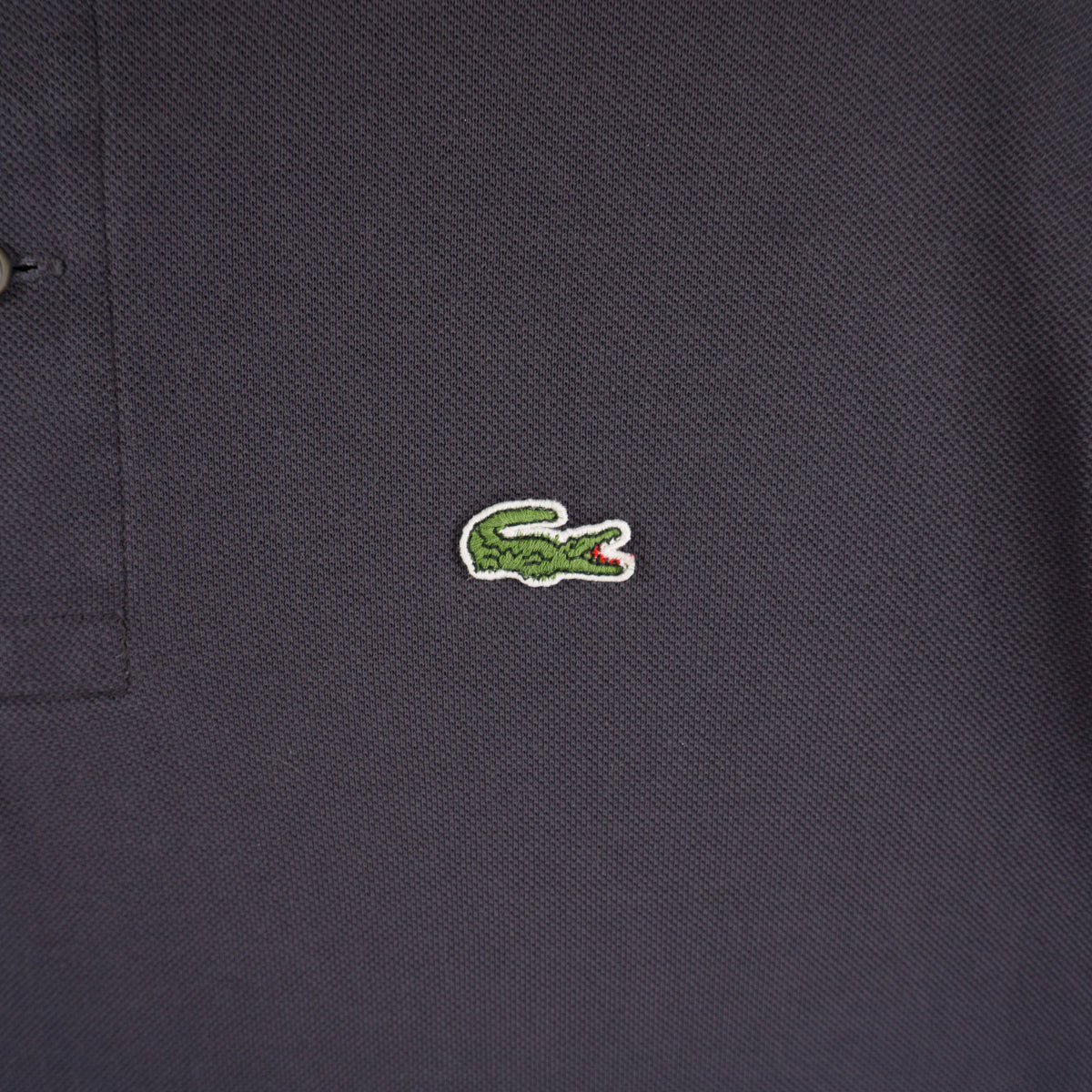 Lacoste Винтидж 2000-те Сива Тениска с Яка
