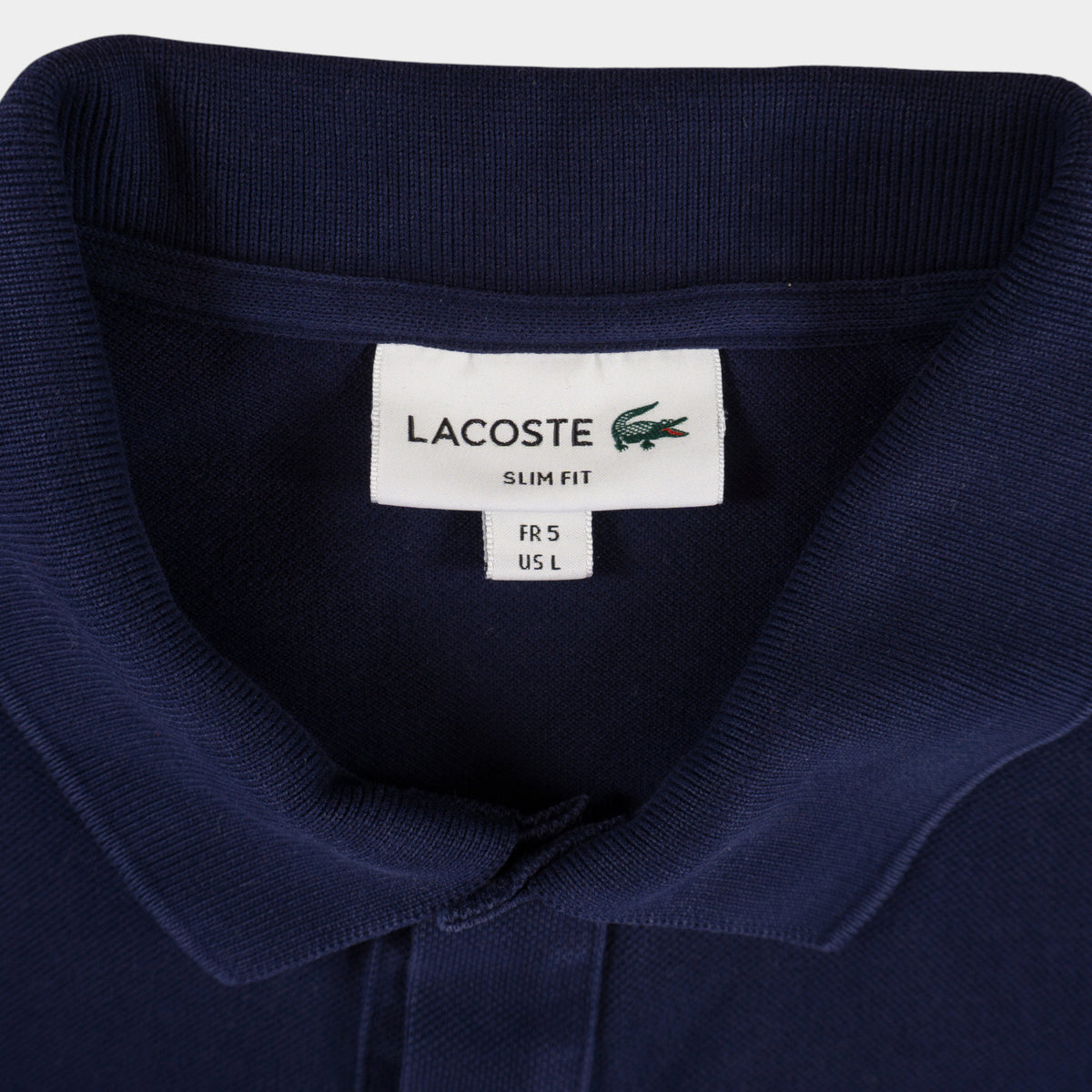 Lacoste Синя Тениска с Яка