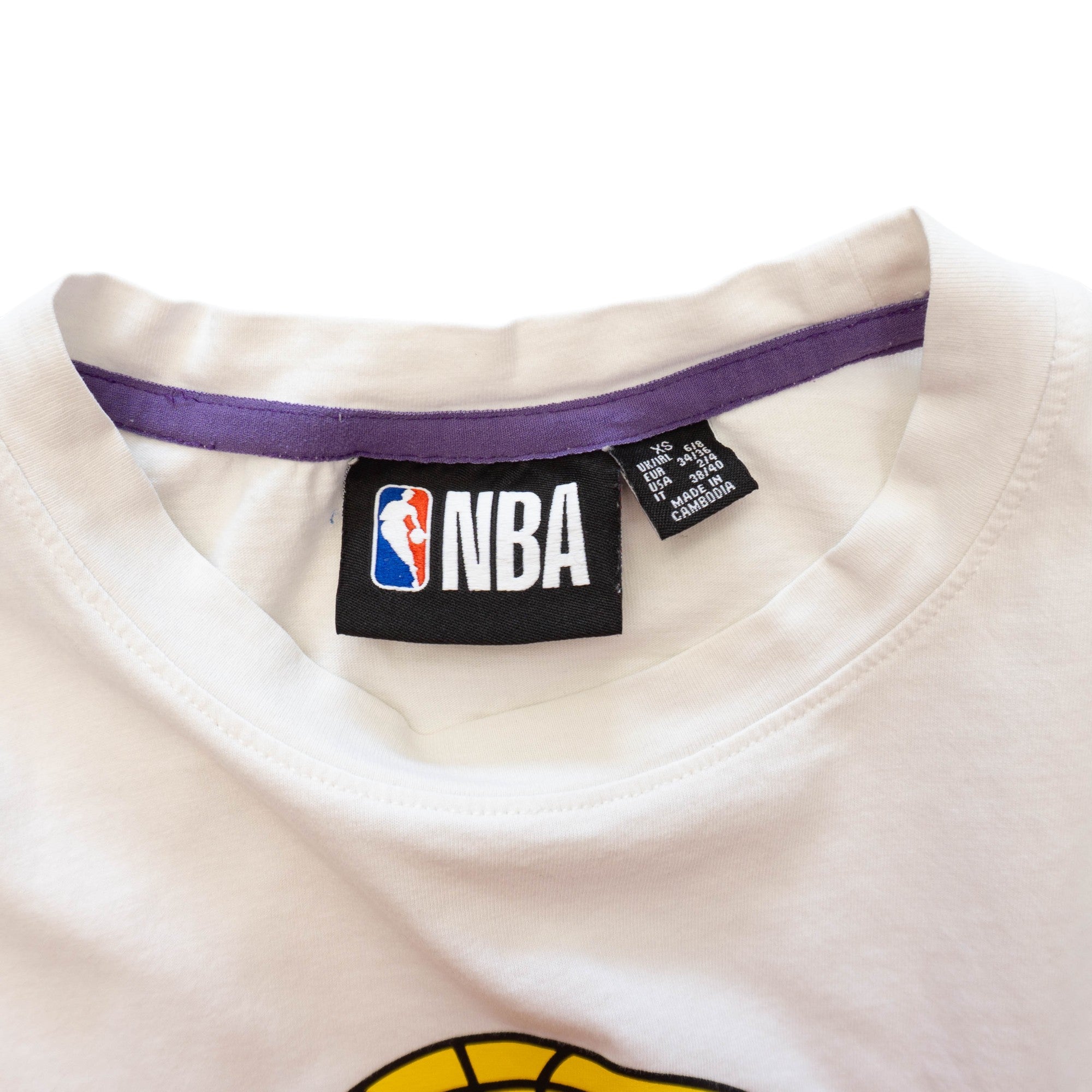 NBA Lakers Crop-Top Тениска