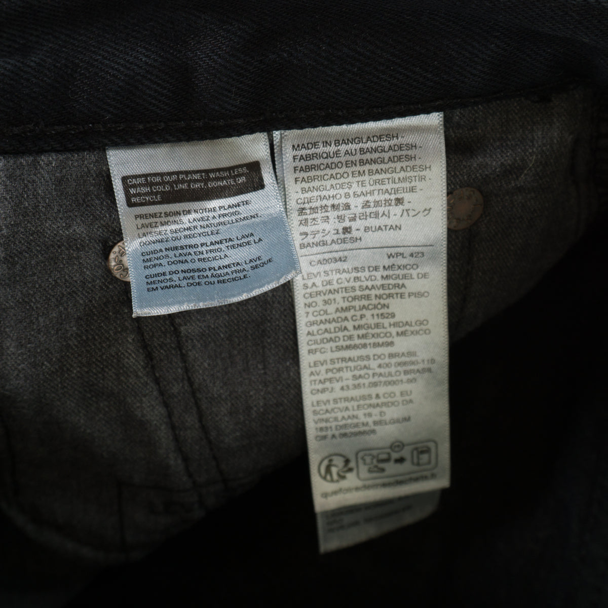Levi’s Черни Дънки