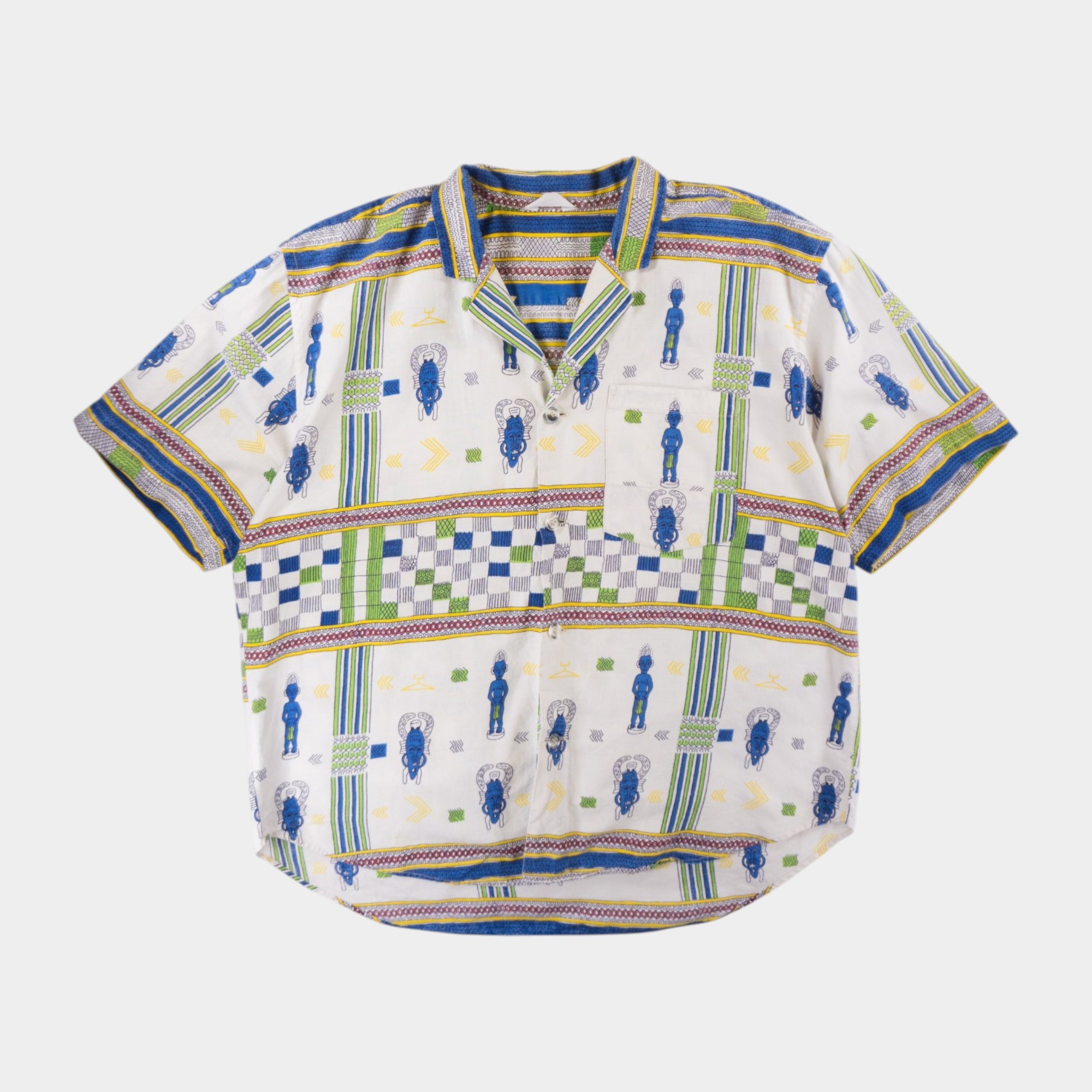 Vintage Риза с Графика