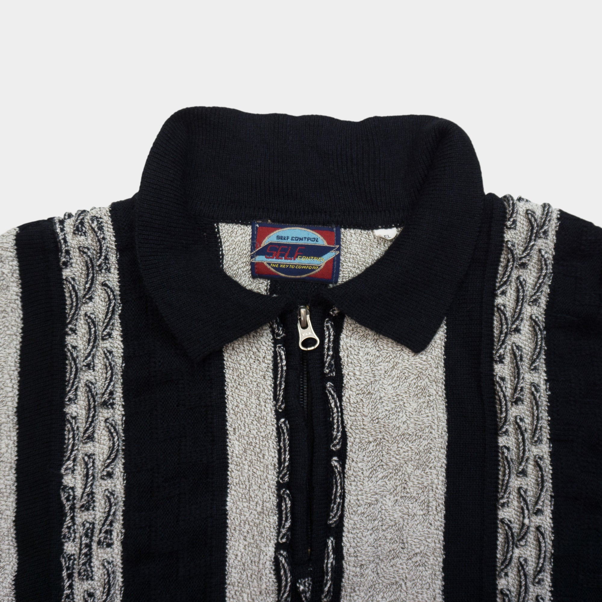 Vintage Quarter-Zip Пуловер