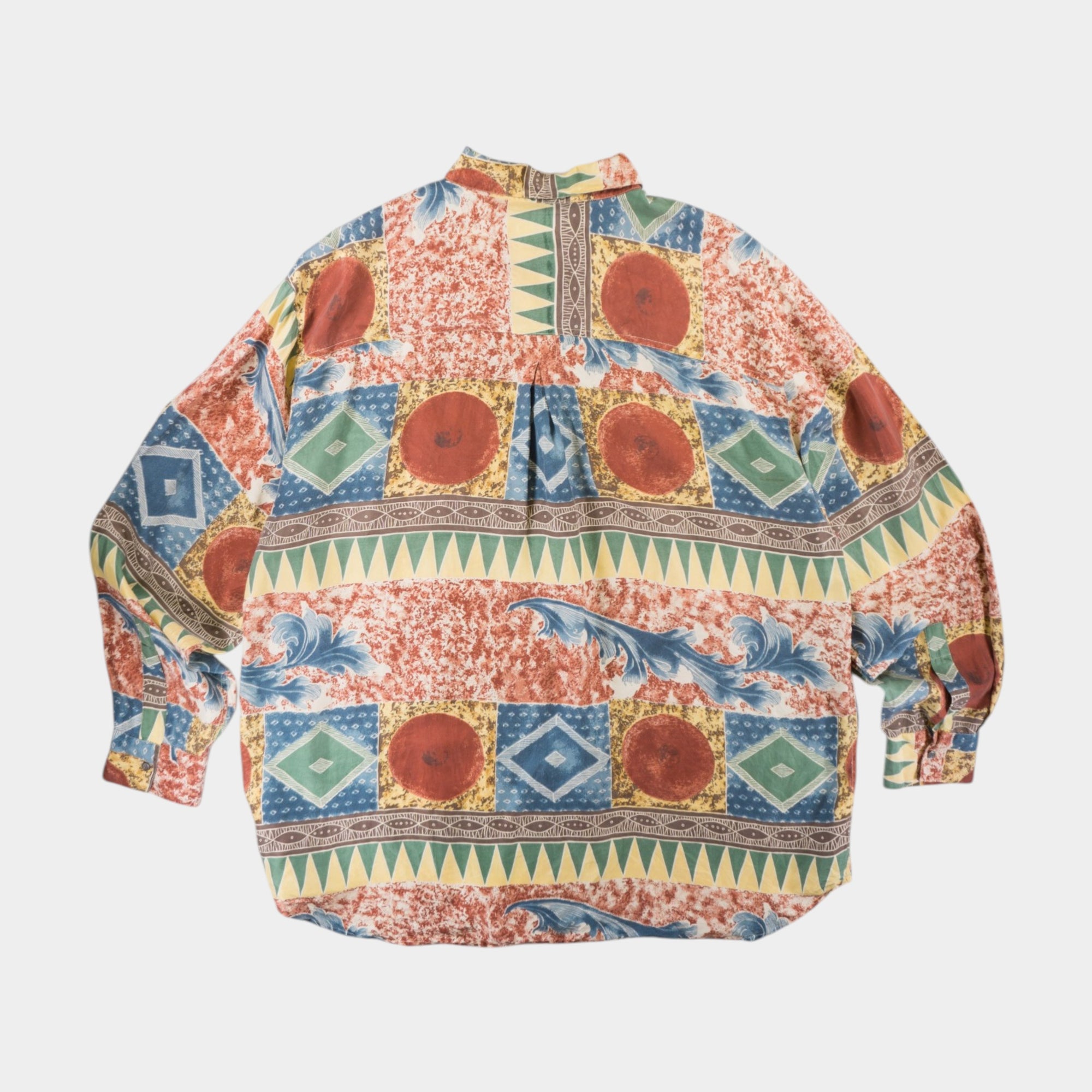 Silks Vintage Копринена Риза с Дълъг Ръкав
