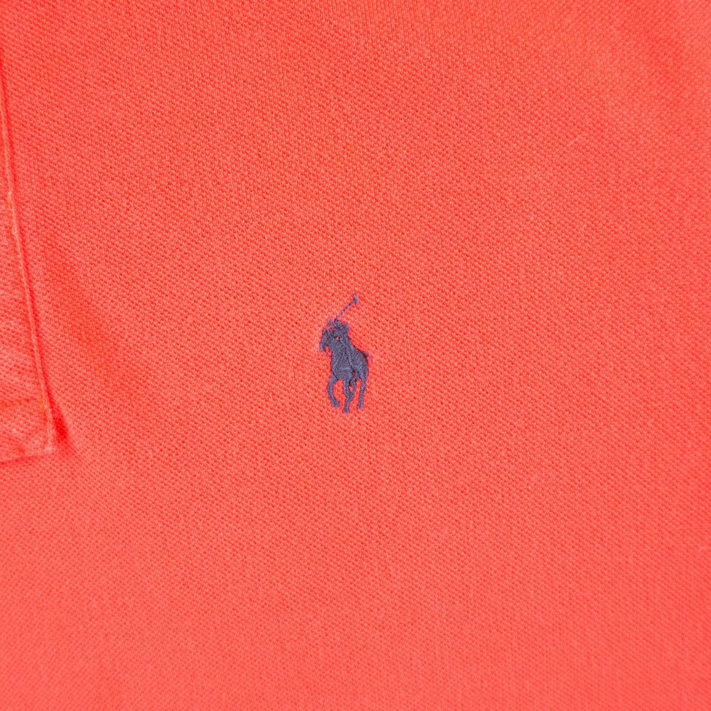 Polo Ralph Lauren Червена Тениска с Яка и Бродирано Лого