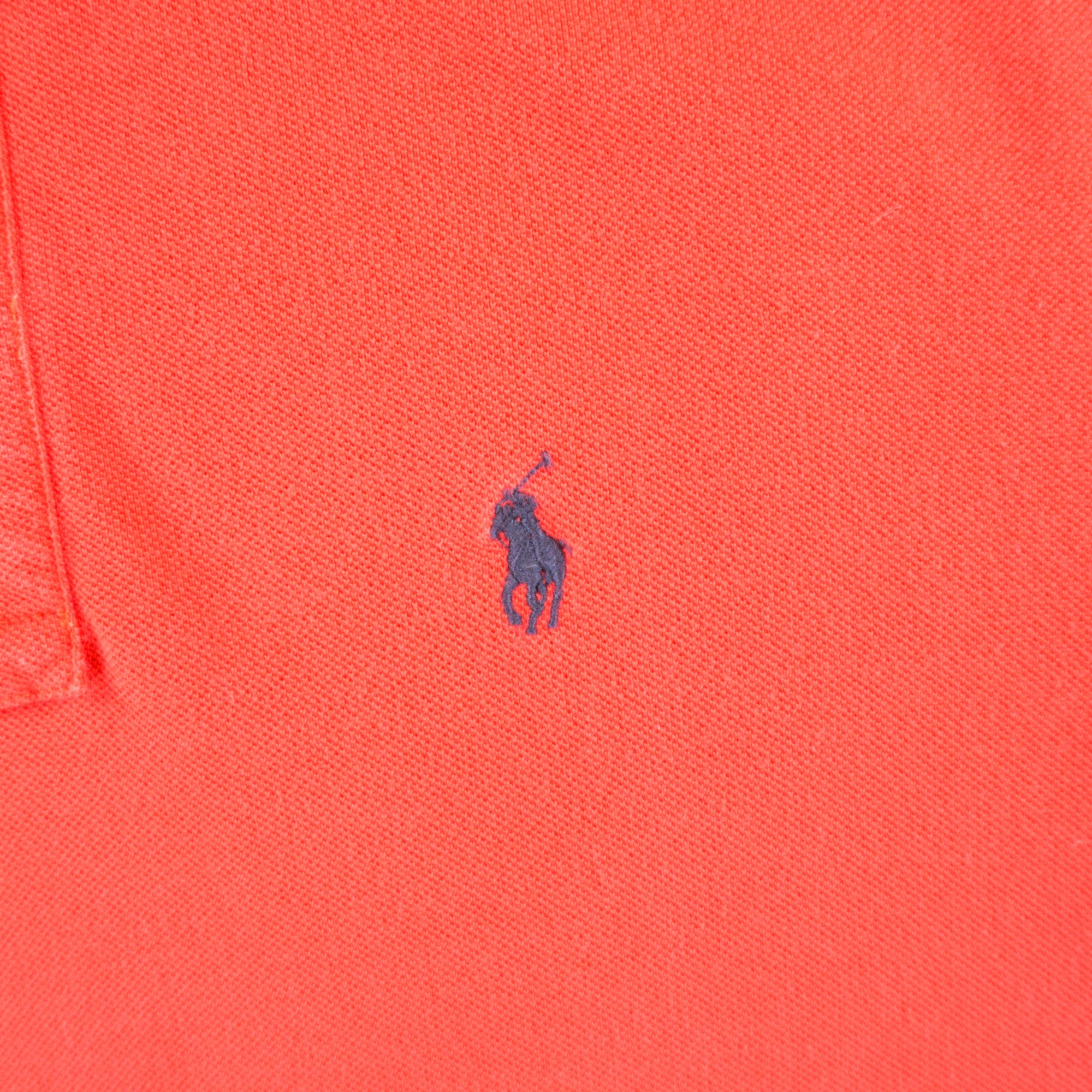 Polo Ralph Lauren Червена Тениска с Яка и Бродирано Лого