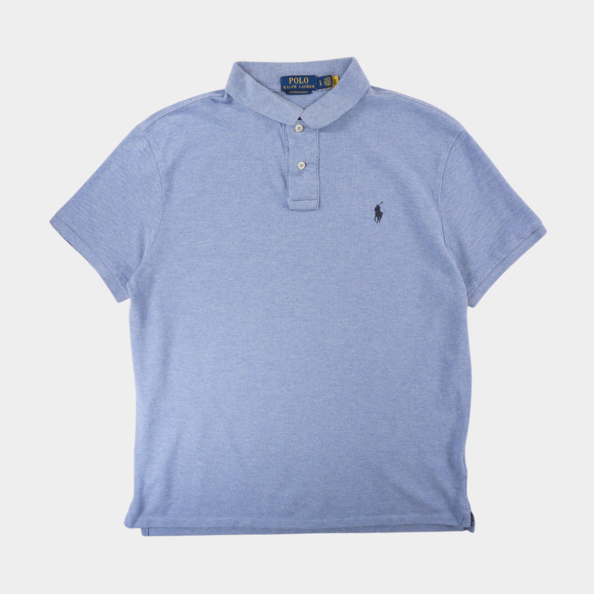 Polo Ralph Lauren Синя Тениска с Яка и Бродирано Лого