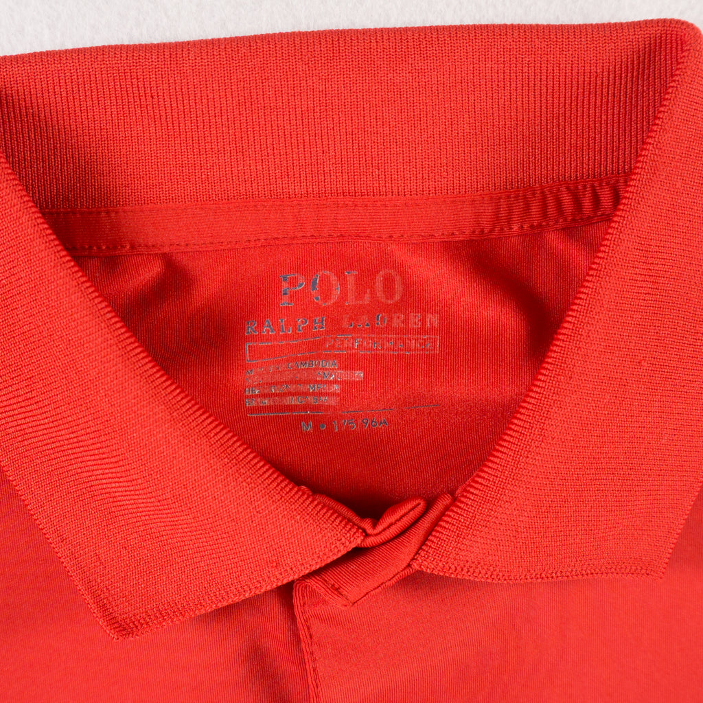 Polo Ralph Lauren Червена Тениска с Яка и Бродирано Лого