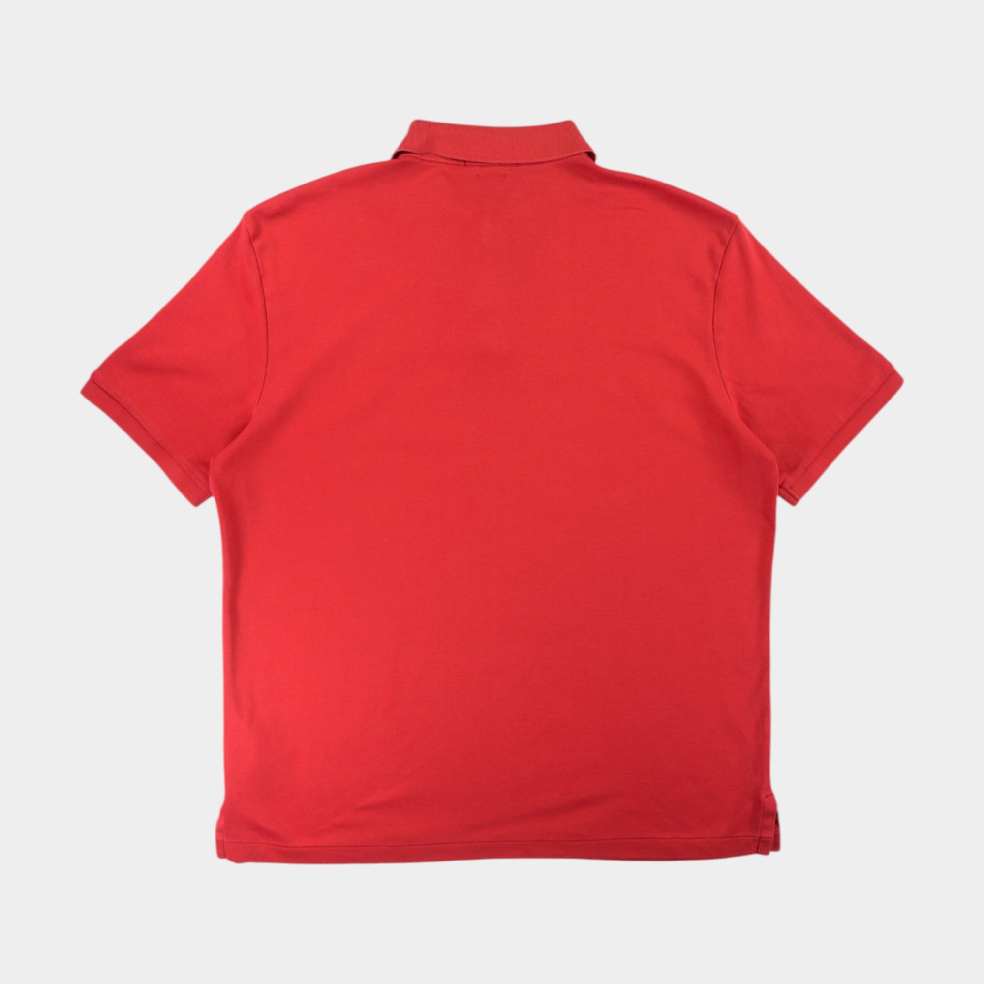 Polo Ralph Lauren Червена Тениска с Яка и Бродирано Лого