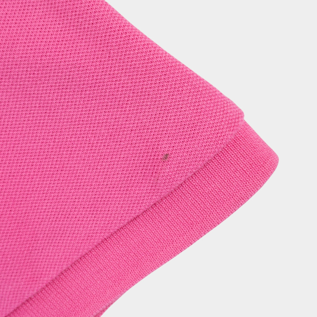 Polo Golf Ralph Lauren Розова Тениска с Яка и Бродирано Лого