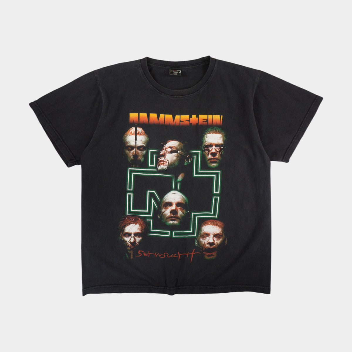 Rock Sport Rammstein Черна Тениска с Графика