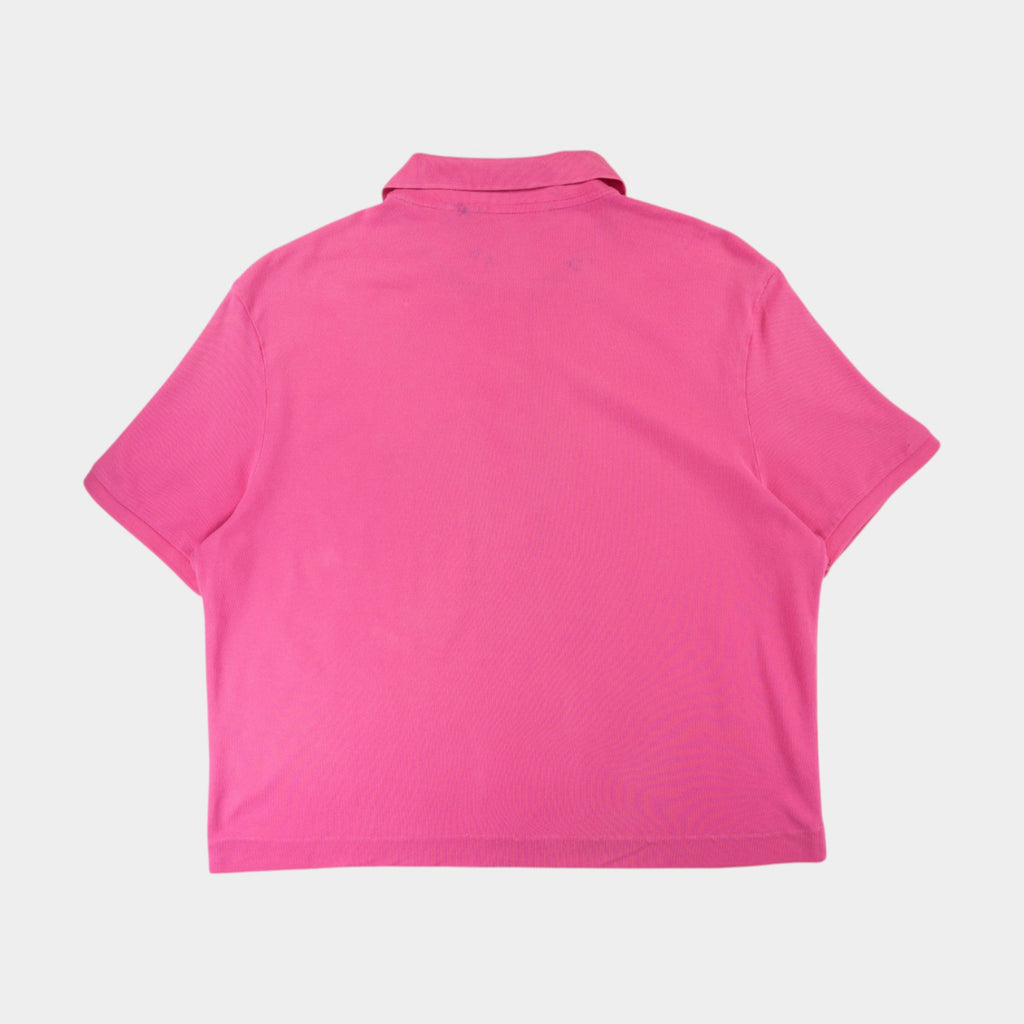 Polo Golf Ralph Lauren Розова Тениска с Яка и Бродирано Лого
