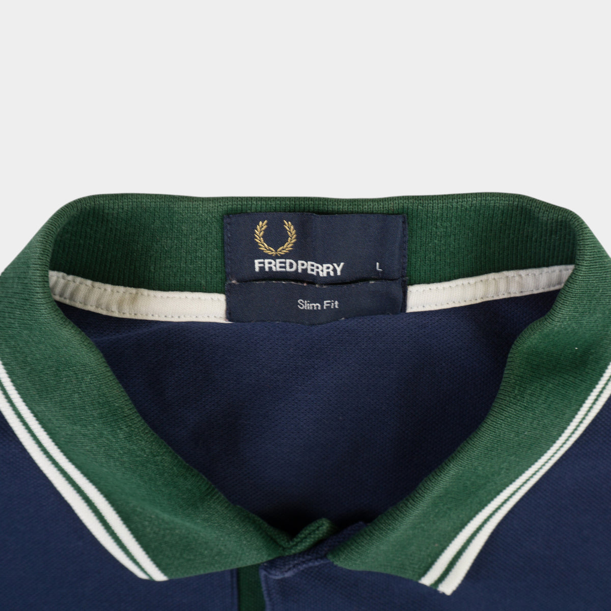 Fred Perry Синя Тениска с Яка