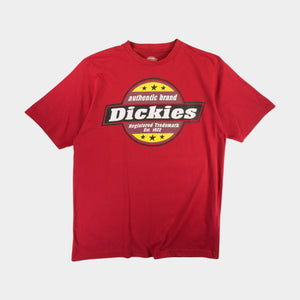 Dickies Червена Тениска с Графика