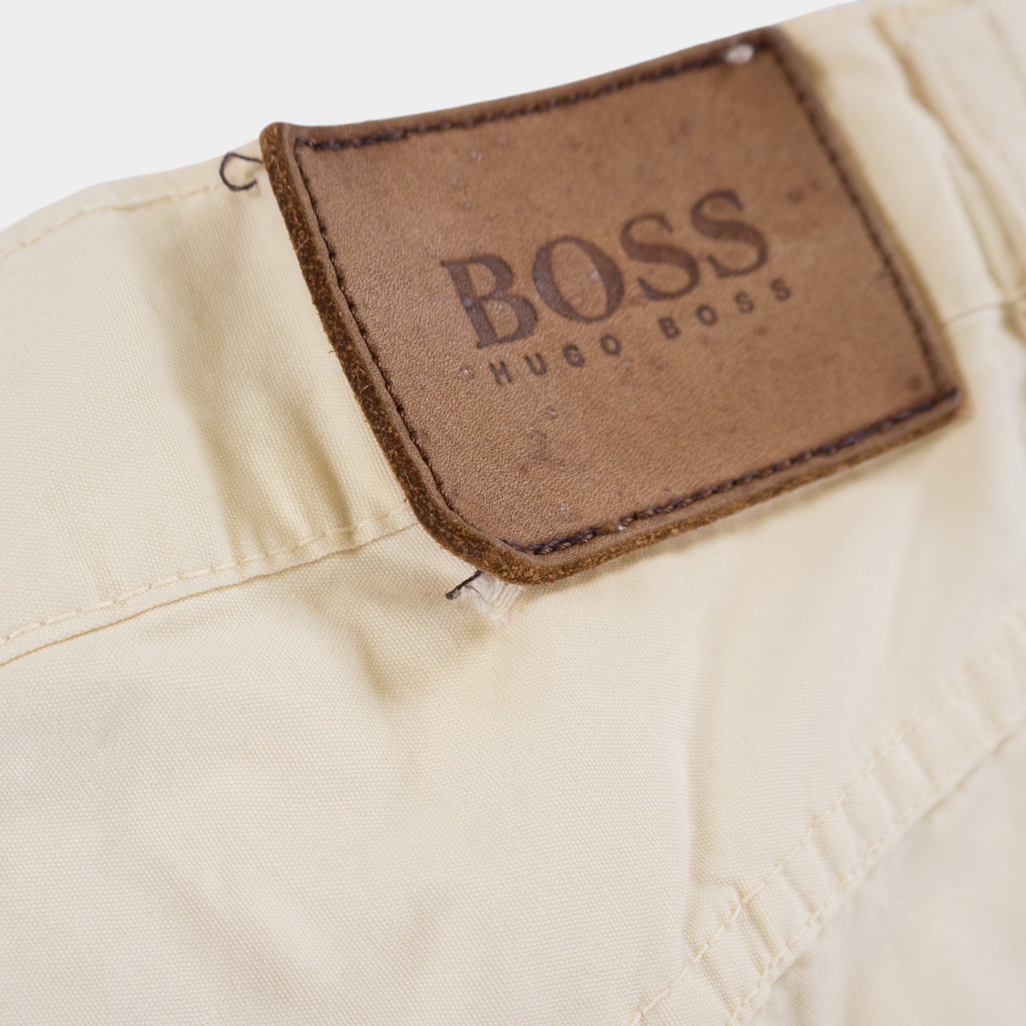 Hugo Boss Vintage Жълти Къси Панталони