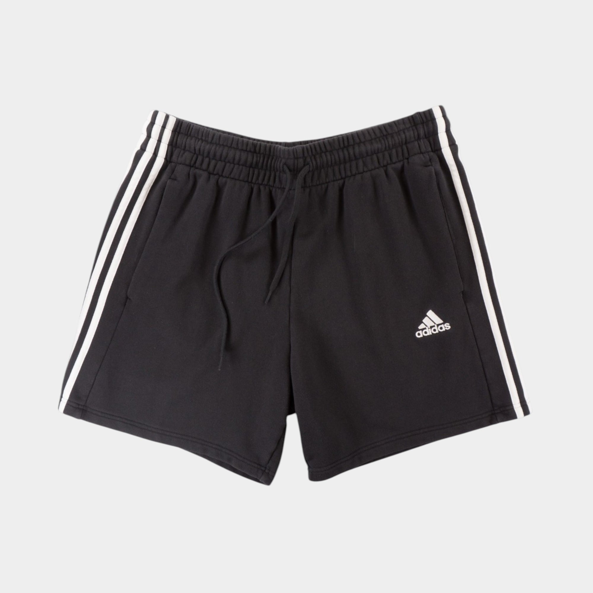 Adidas Черни Къси Панталони с Бродирано Лого