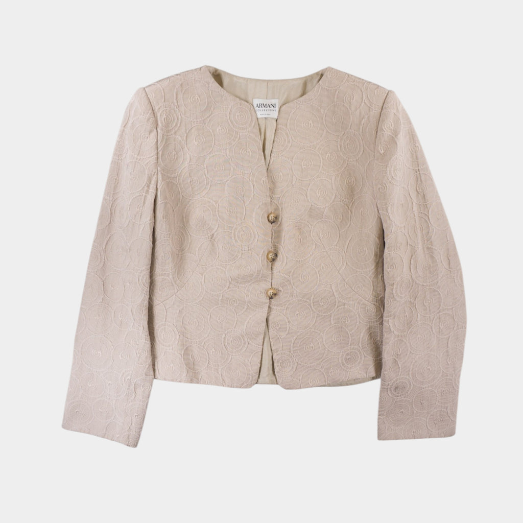 Armani Collezioni Vintage Бежово Сако