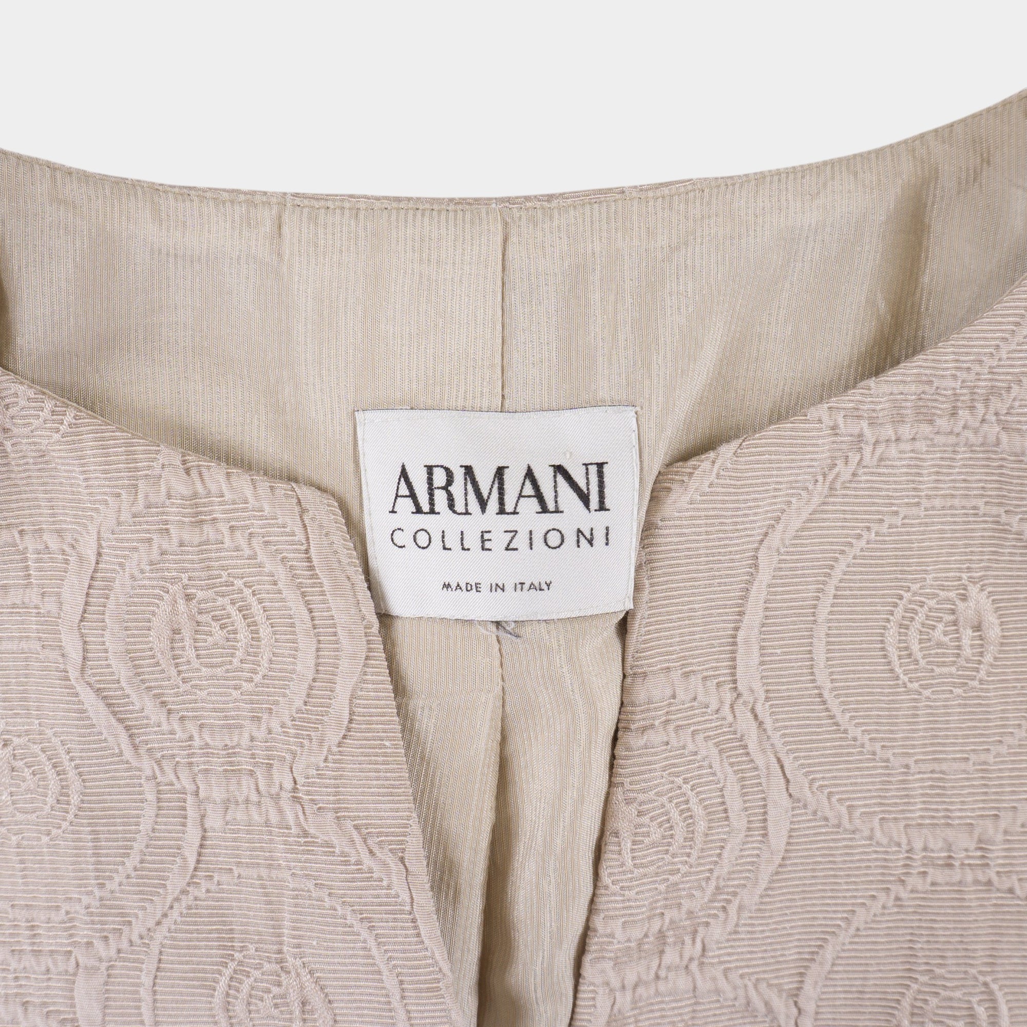 Armani Collezioni Vintage Бежово Сако