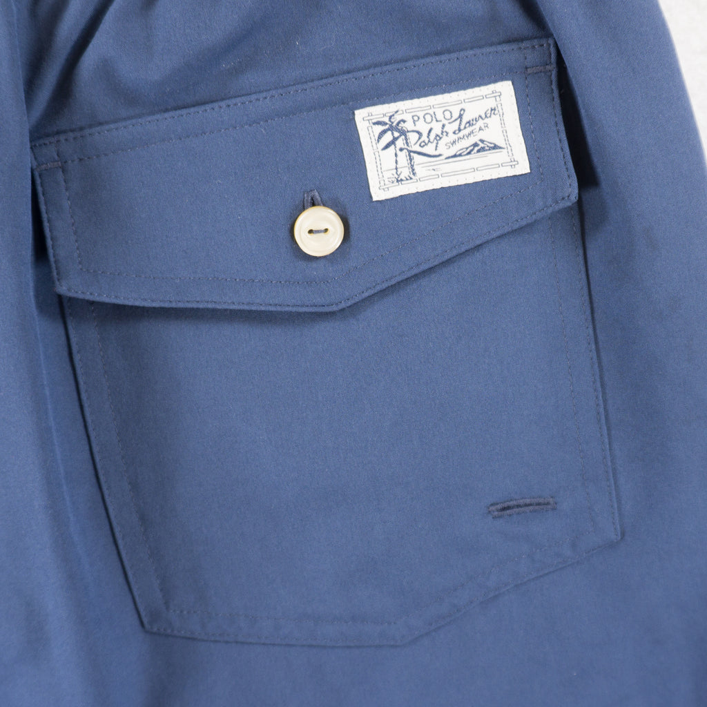 Polo Ralph Lauren Тъмно Сини Бански с Бродирано Лого