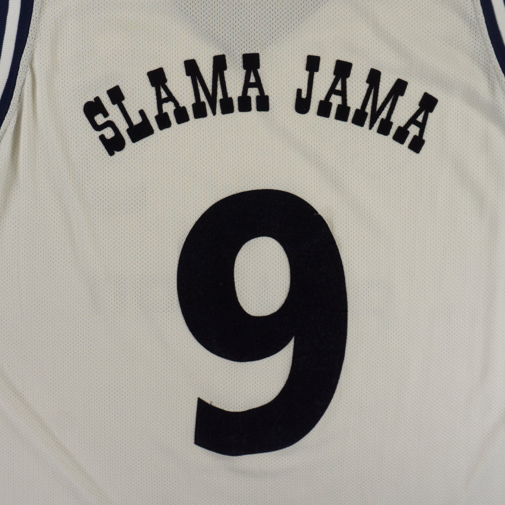 Champion Винтидж 90-те Slama Jama Бяло Джърси