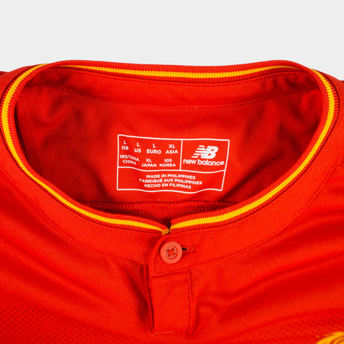 New Balance x Liverpool FC Червено Джърси