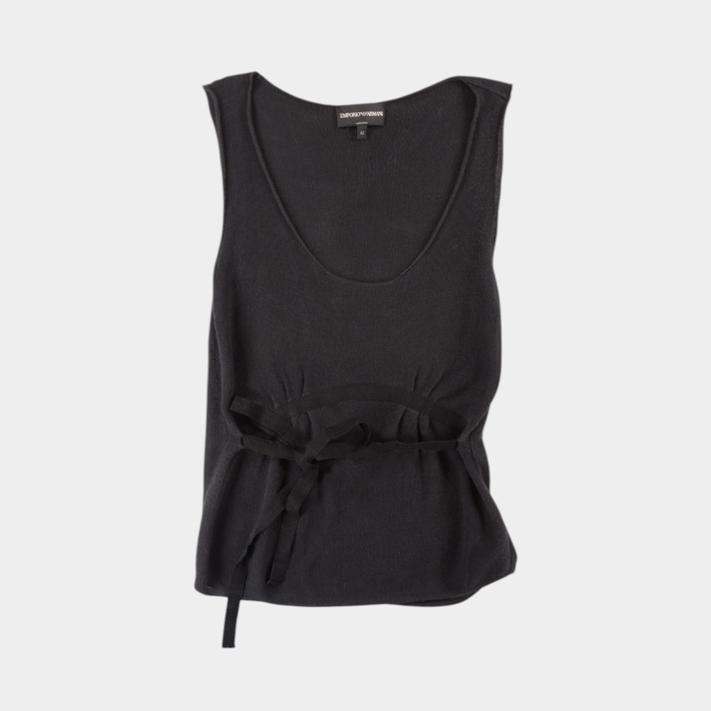 Emporio Armani Черен Потник