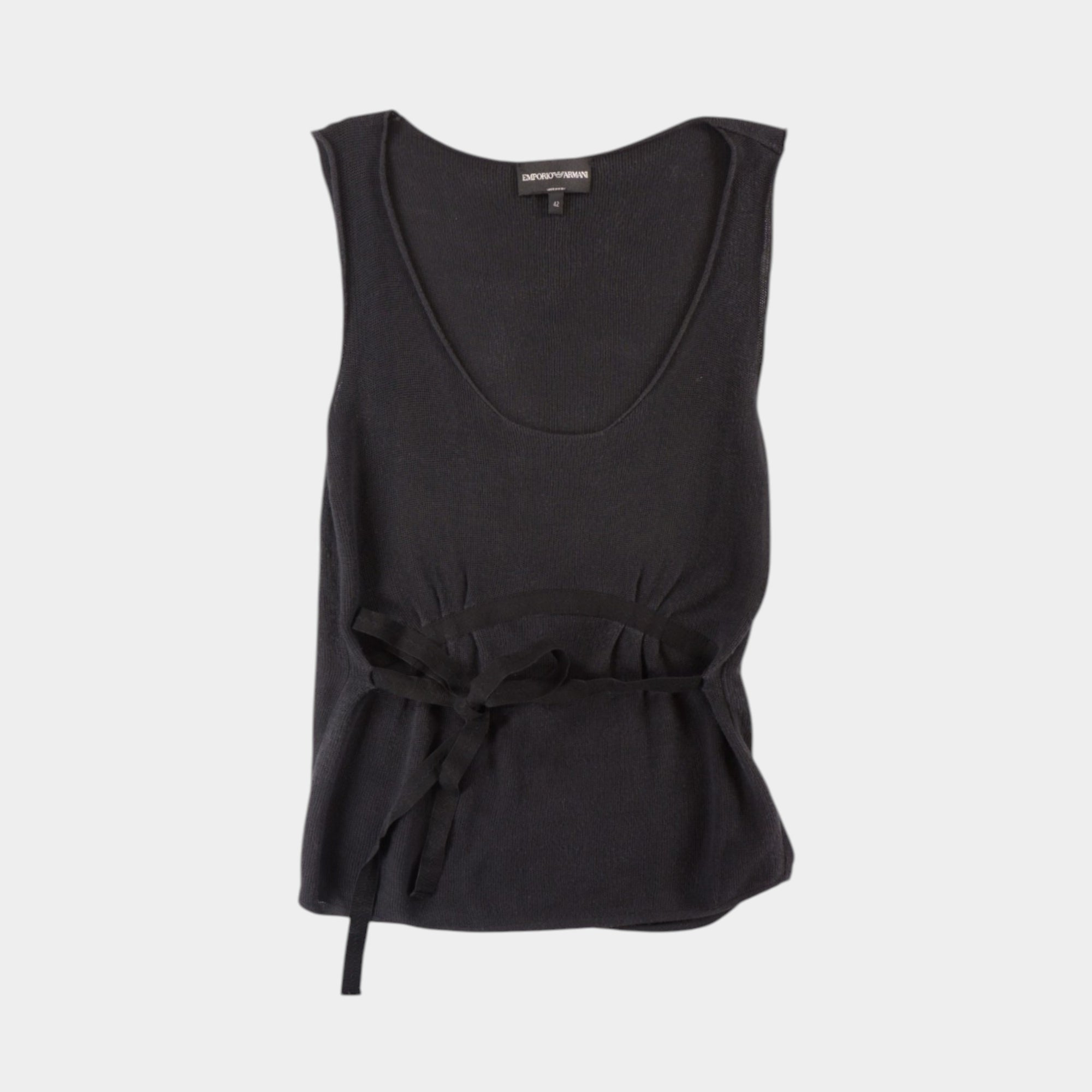 Emporio Armani Черен Потник
