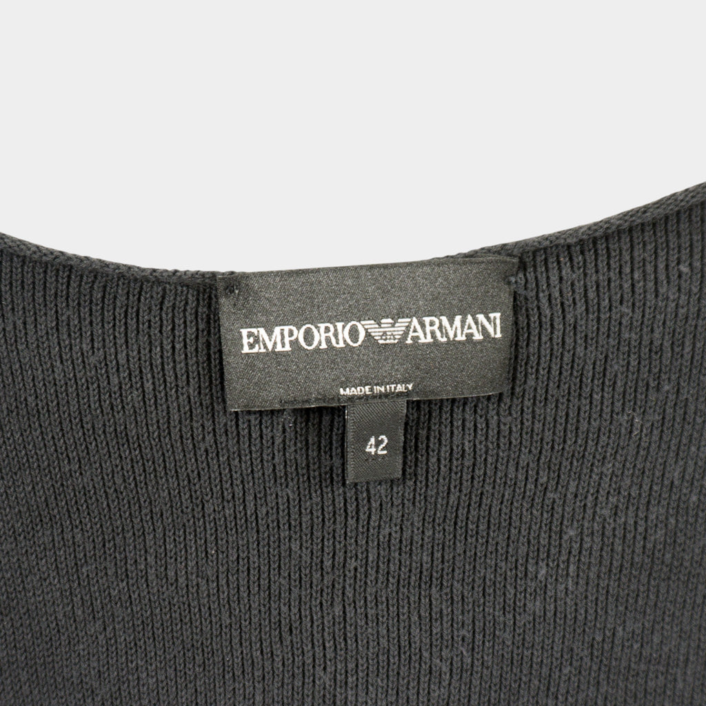 Emporio Armani Черен Потник