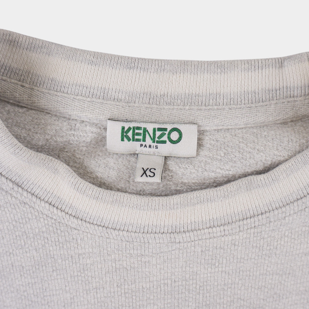 Kenzo Paris Сива Блуза с Бродирано Лого