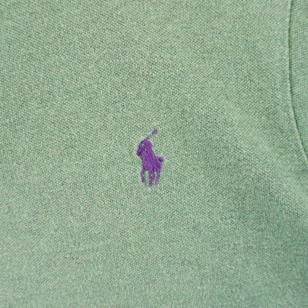 Polo Ralph Lauren Зелена Тениска с Яка и Бродирано Лого