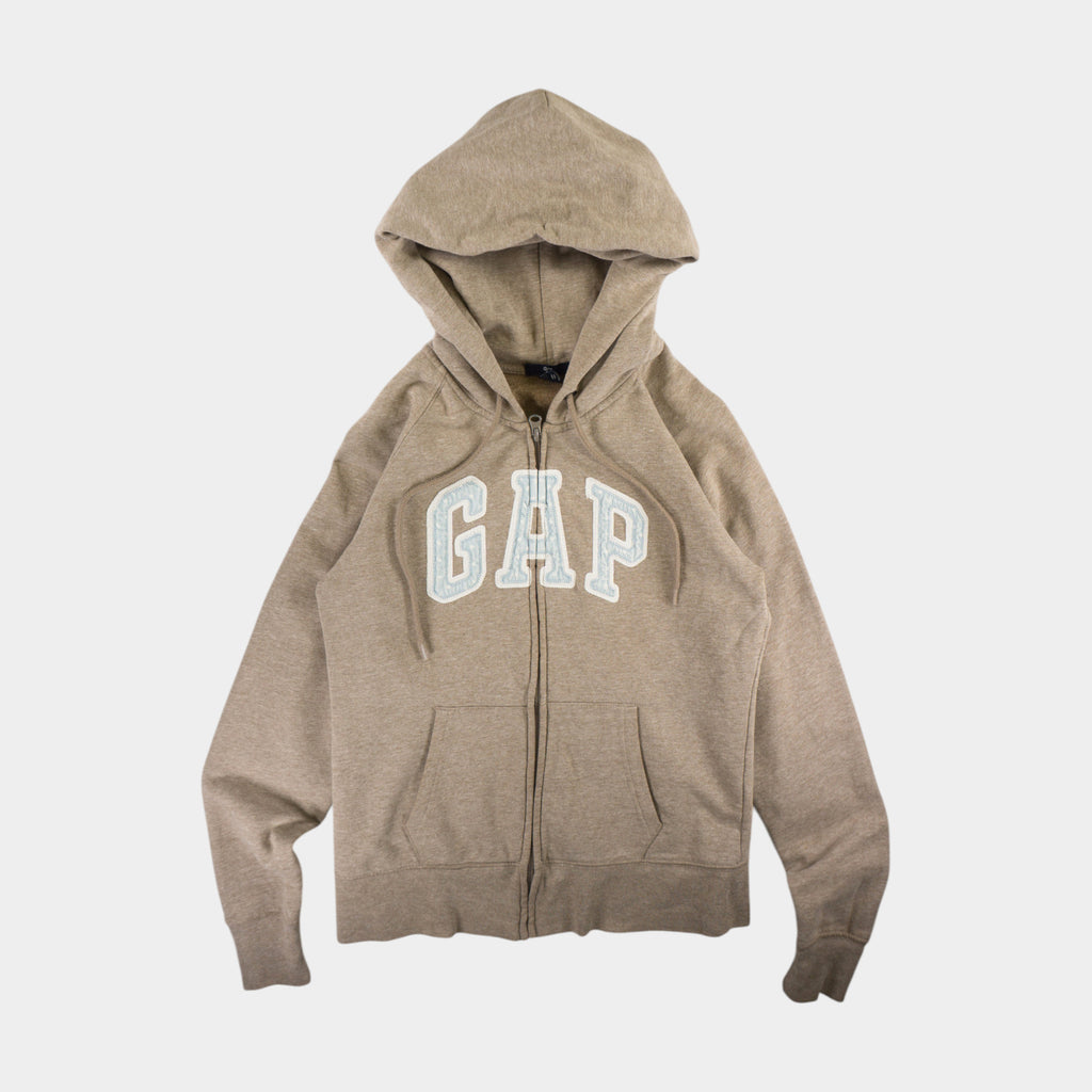 GAP Бежов Суичър с Цип