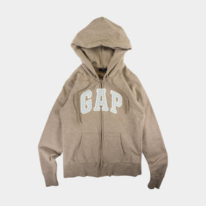 GAP Бежов Суичър с Цип