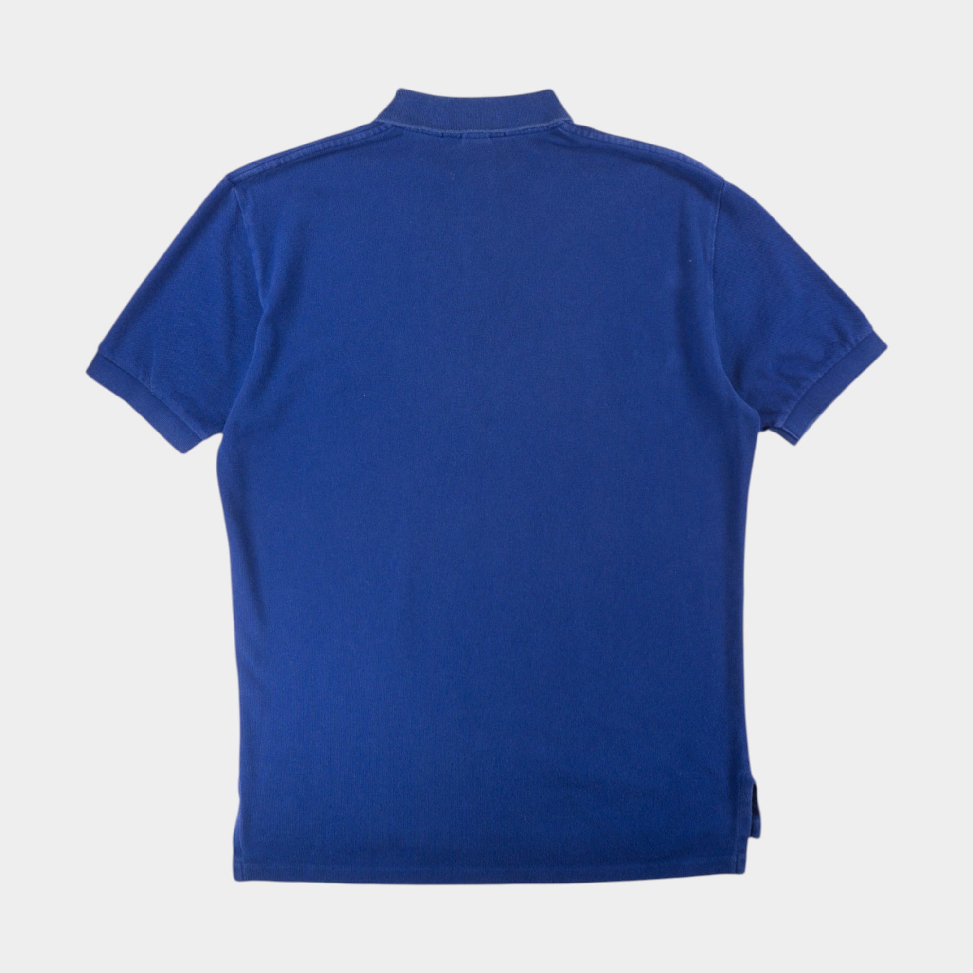Polo Ralph Lauren Vintage Синя Тениска с Яка и Бродирано Лого