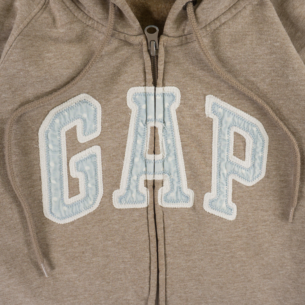 GAP Бежов Суичър с Цип