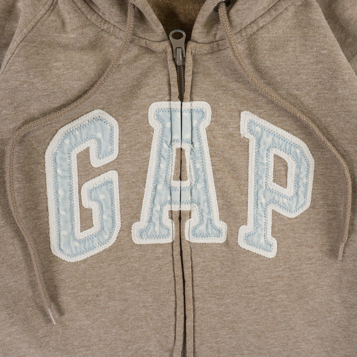 GAP Бежов Суичър с Цип