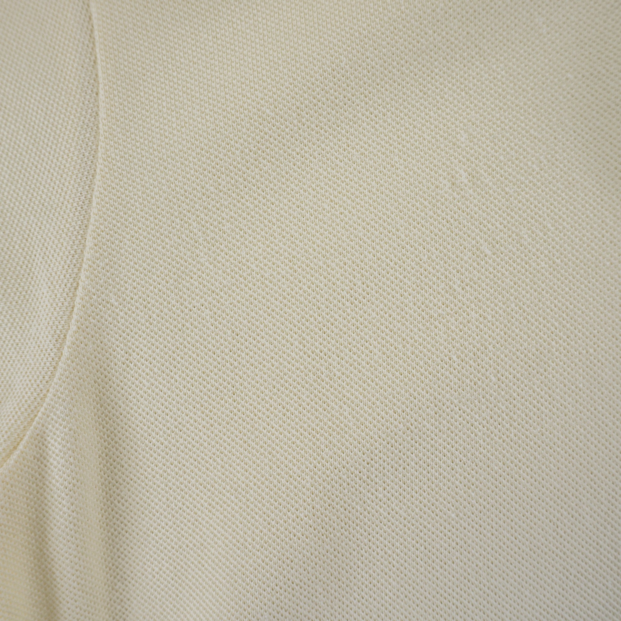 Lacoste Vintage Бежова Тениска с Яка и Бродирано Лого