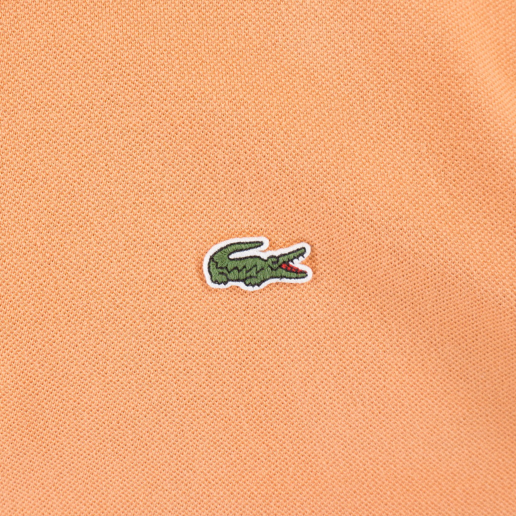 Lacoste Оранжева Тениска с Яка и Бродирано Лого