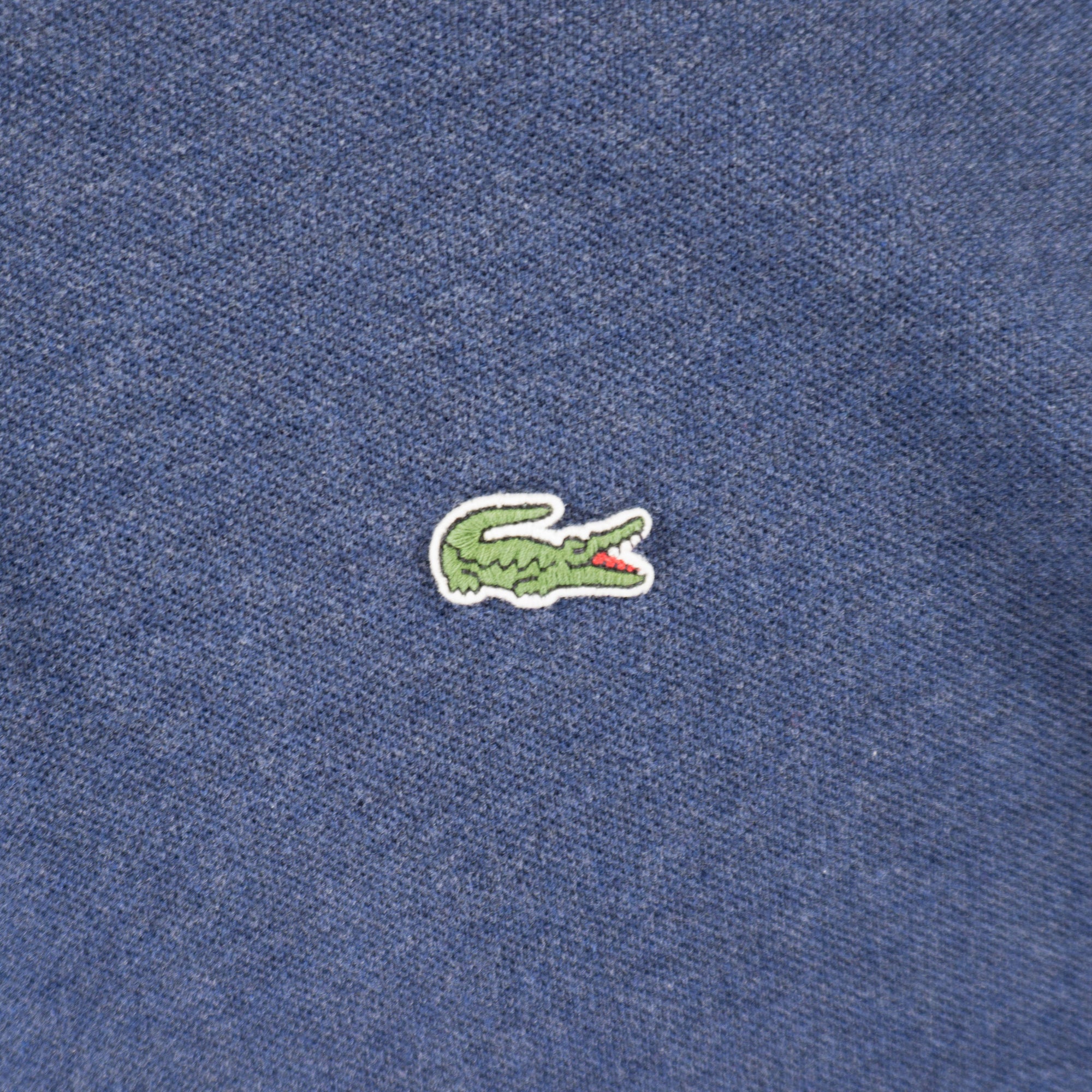 Lacoste Синя Тениска с Яка и Бродирано Лого