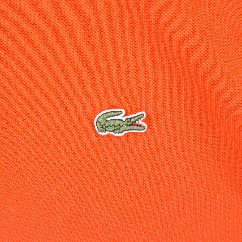 Lacoste Червена Тениска с Яка и Бродирано Лого